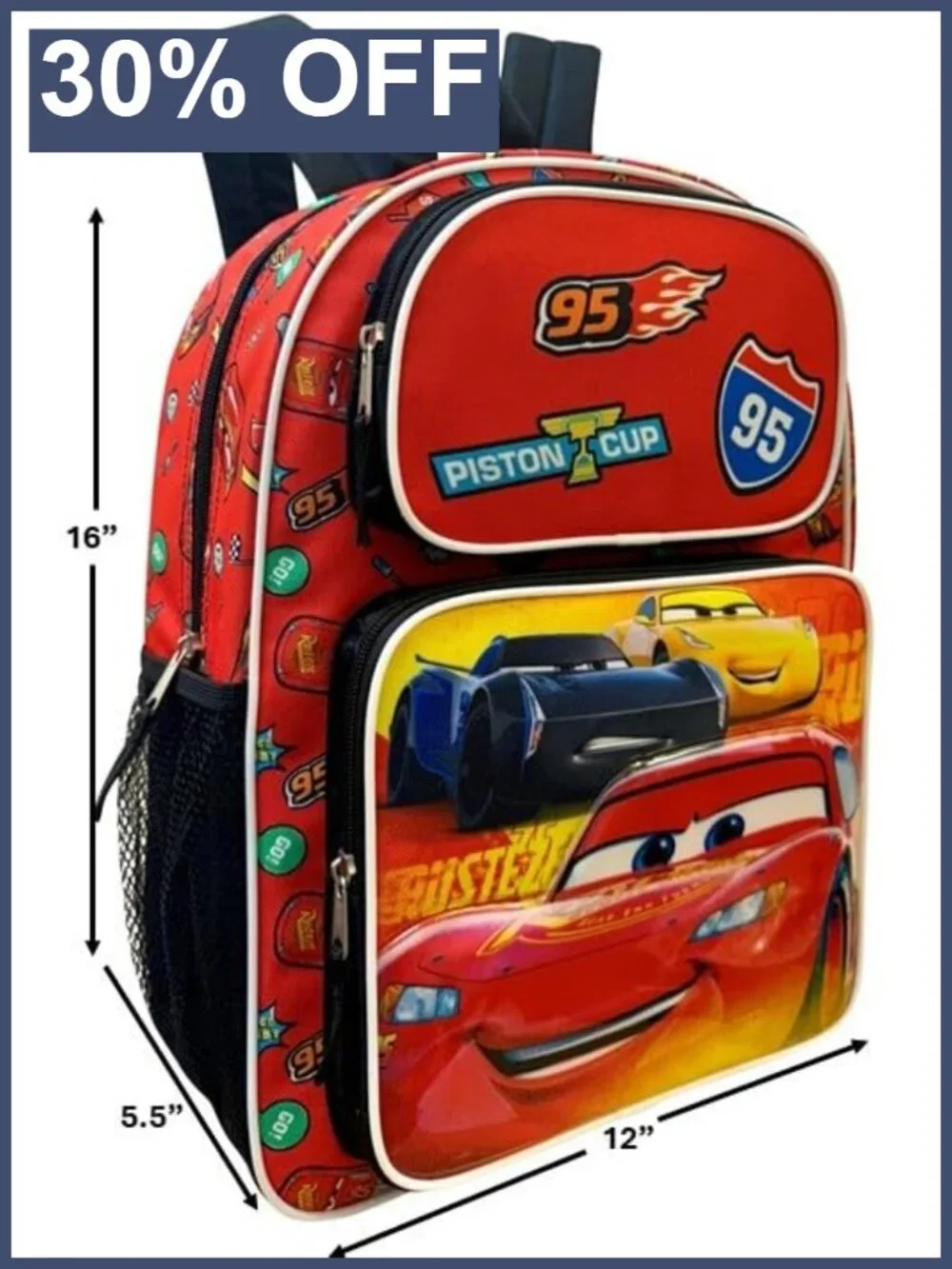 Disney Cars Lightning McQueen 16